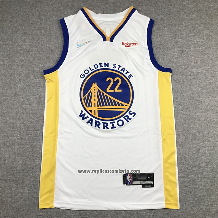 Camiseta Golden State Warriors Andrew Wiggins #22 Association Blanco